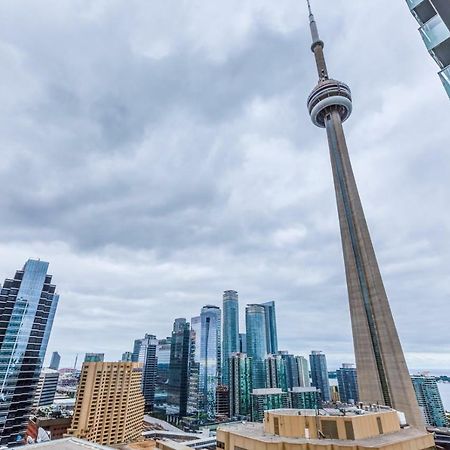 Chol Furnished Suites Heart Of Downtown Toronto, 2 Beds, Free Parking, Cn Tower View Exterior photo
